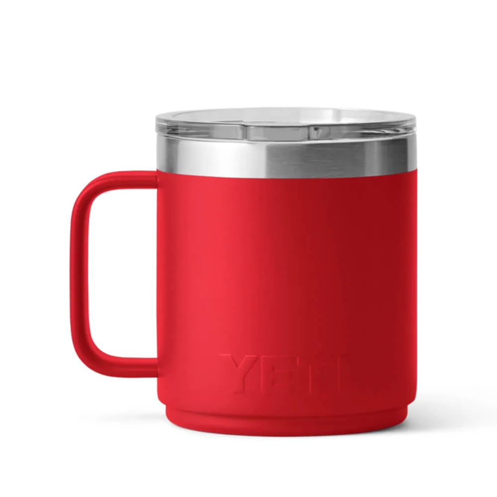 21071501385 TAZA RAMBLER 10oz STACKABLE MUG TAPA MAGNETICA RESCUE RED MARCA YETI