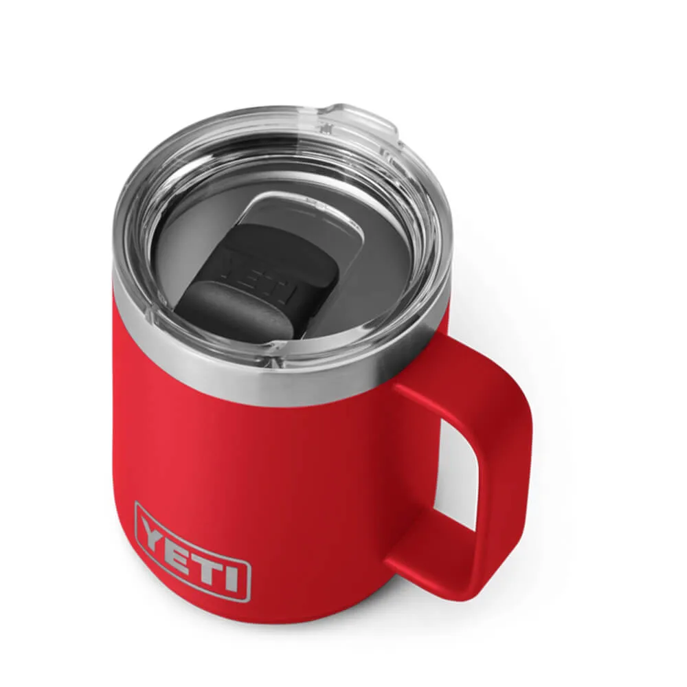 21071501385 TAZA RAMBLER 10oz STACKABLE MUG TAPA MAGNETICA RESCUE RED MARCA YETI