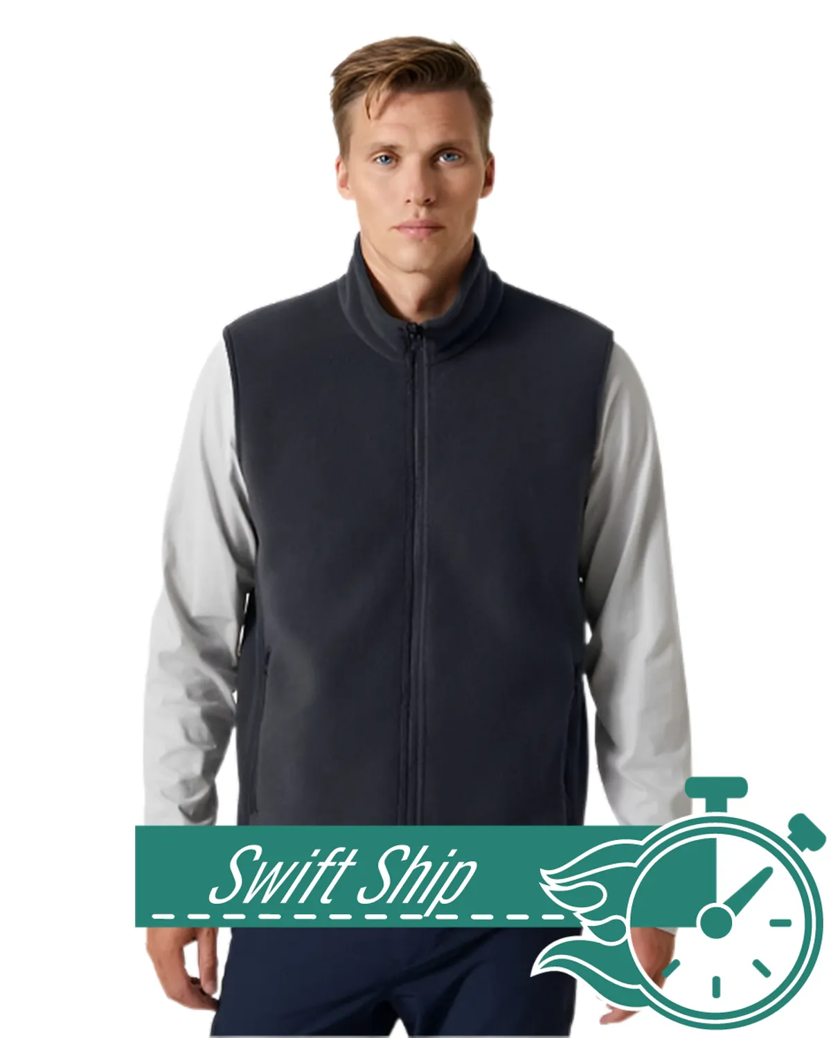 3-Day Swift Ship: Helly Hansen Workwear - Men's Manchester 2.0 Fleece Vest