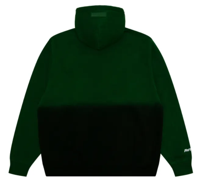 AAPE NOW moonface logo hoodie Emerald