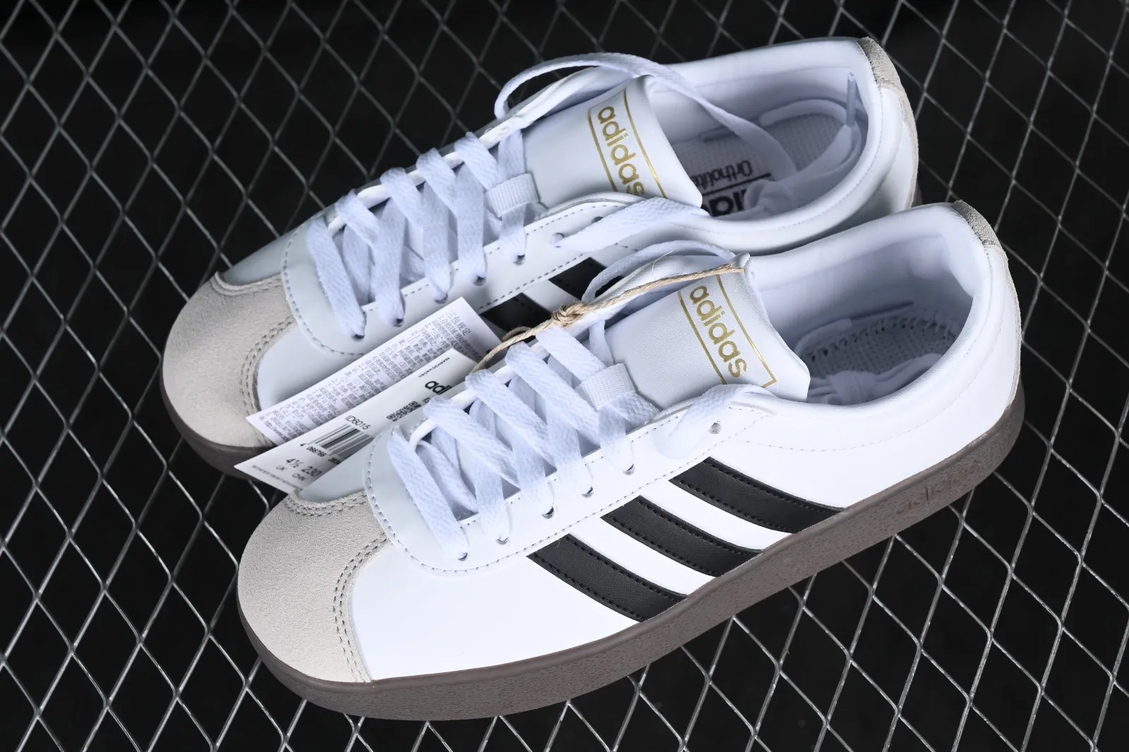 Adidas Neo VL Court Cloud White Core Black Dark Brown ID6015