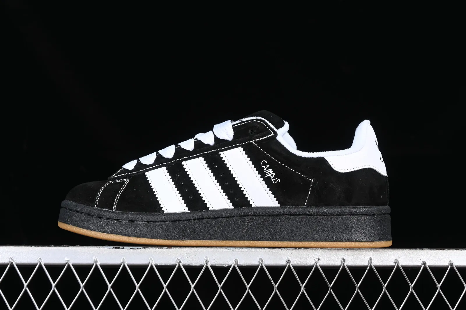 Adidas Originals Campus 00s Core Black Cloud White Brown ID7068