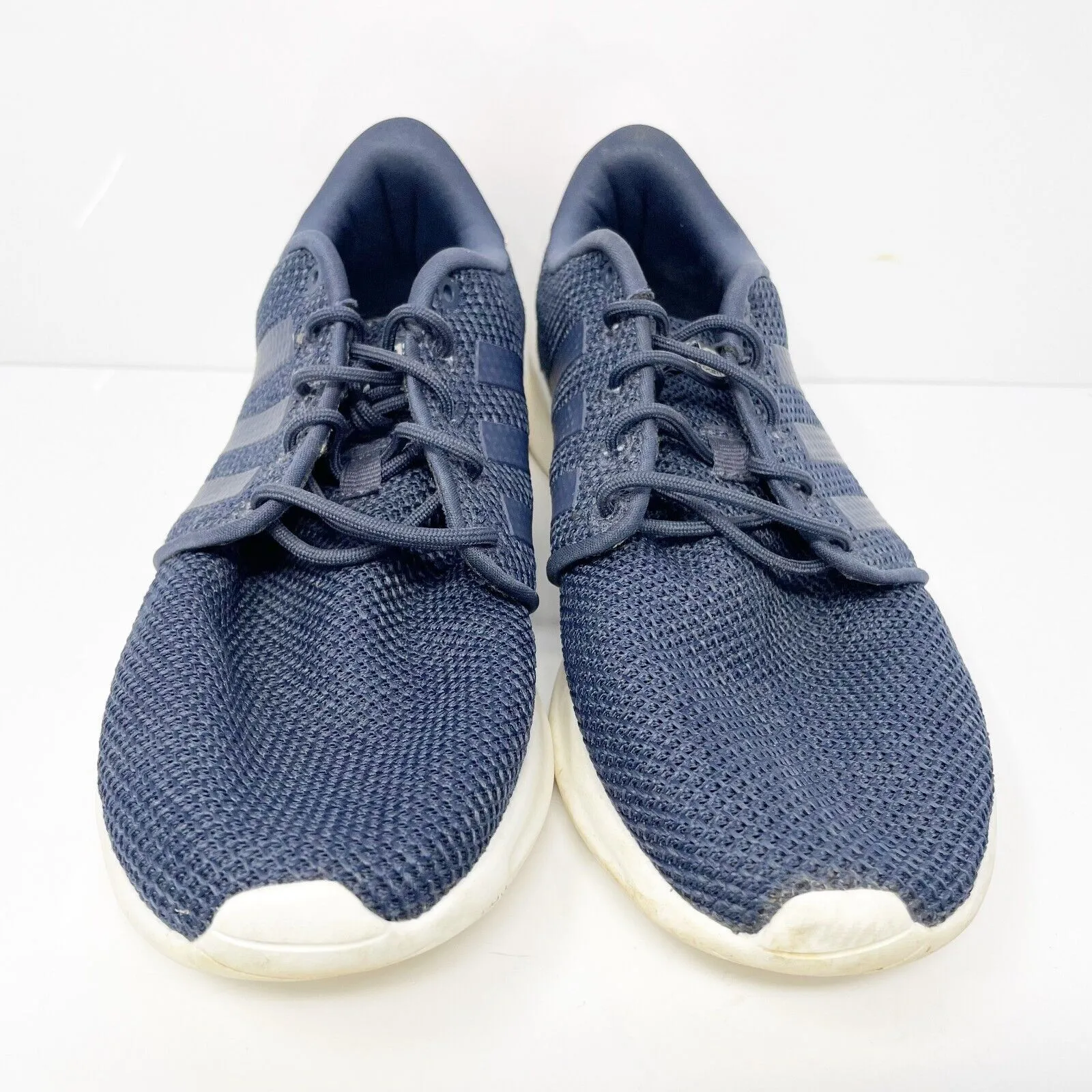 Adidas Womens Cloudfoam QT Racer EE8091 Blue Running Shoes Sneakers Size 8