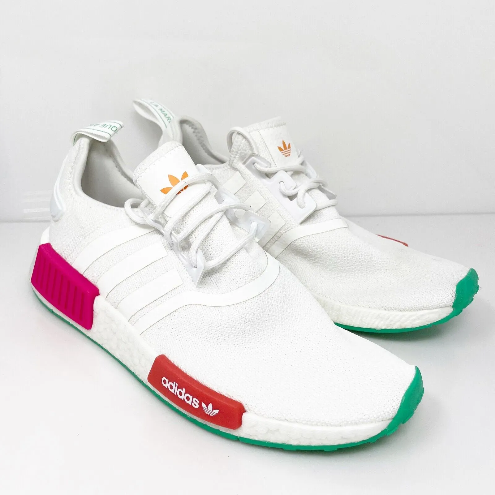 Adidas Womens NMD R1 GZ4964 White Running Shoes Sneakers Size 9