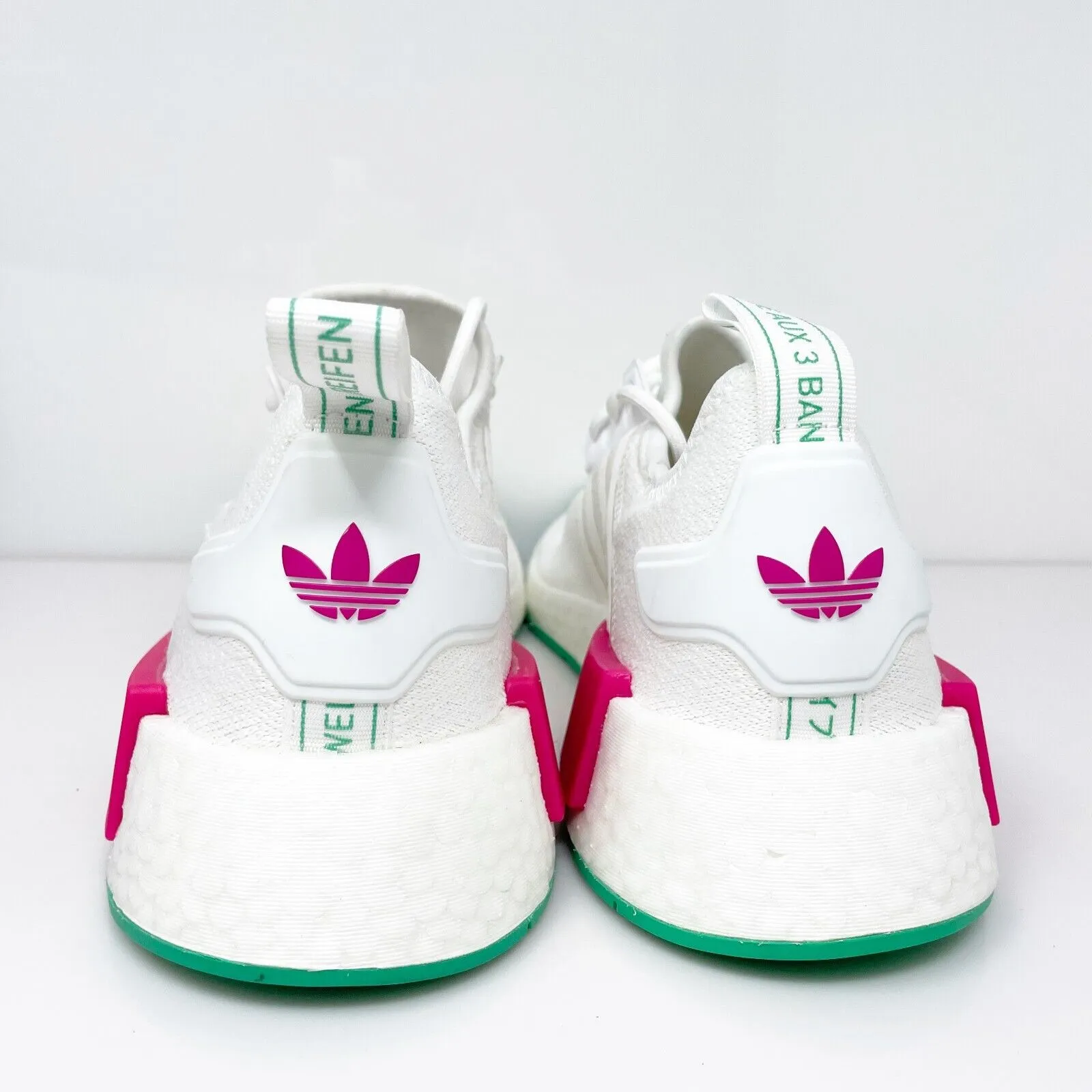 Adidas Womens NMD R1 GZ4964 White Running Shoes Sneakers Size 9