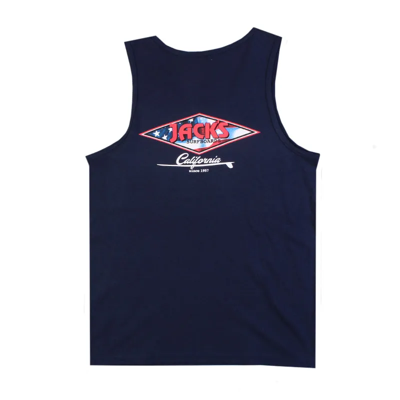 American Diamond Tank Top