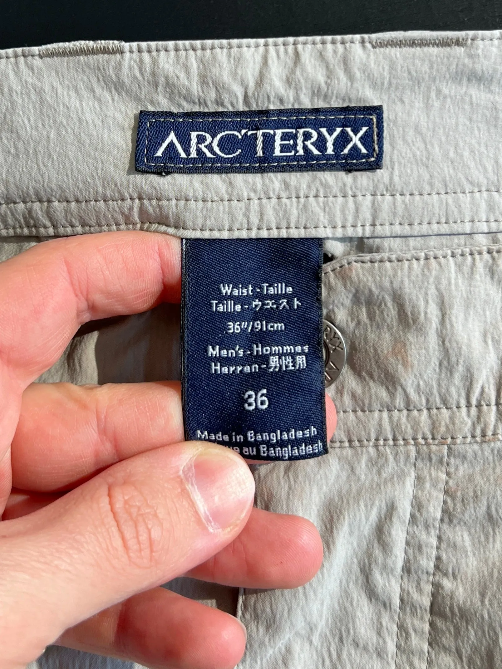 Arc'Teryx Nylon Utility Shorts (W36)