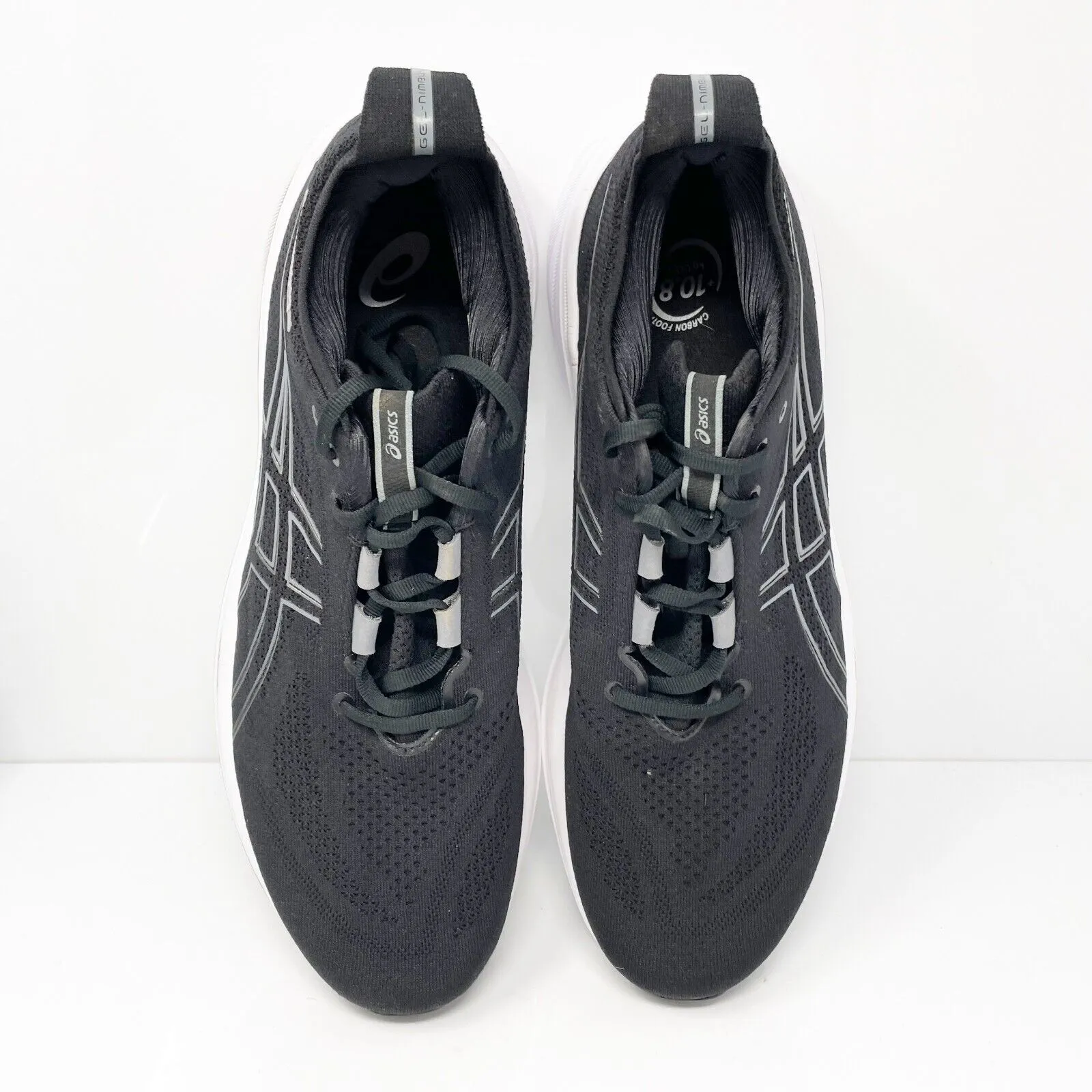 Asics Mens Gel Nimbus 26 1011B794 Black Running Shoes Sneakers Size 12.5