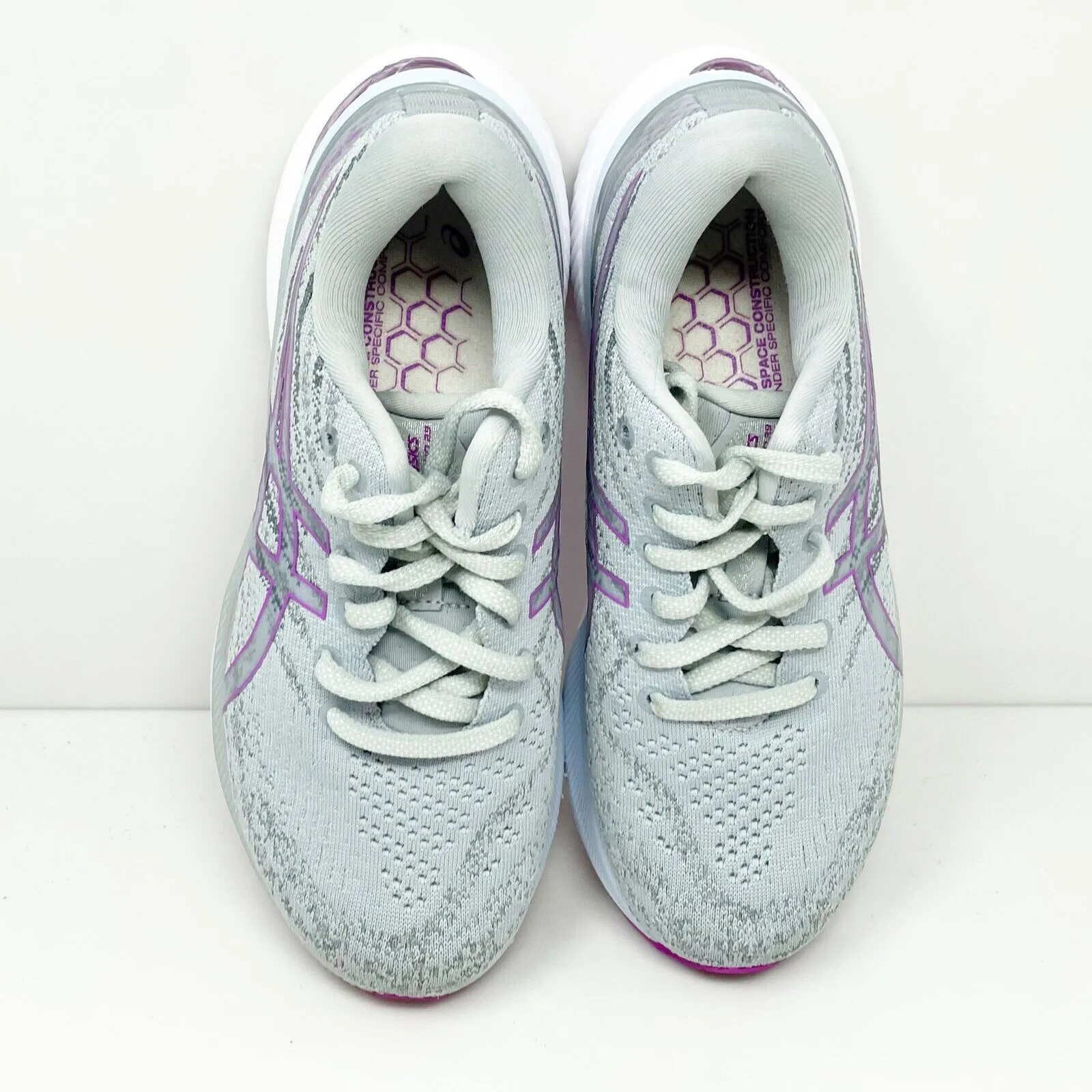 Asics Womens Gel Kayano 29 1012B297 Gray Running Shoes Sneakers Size 6 W