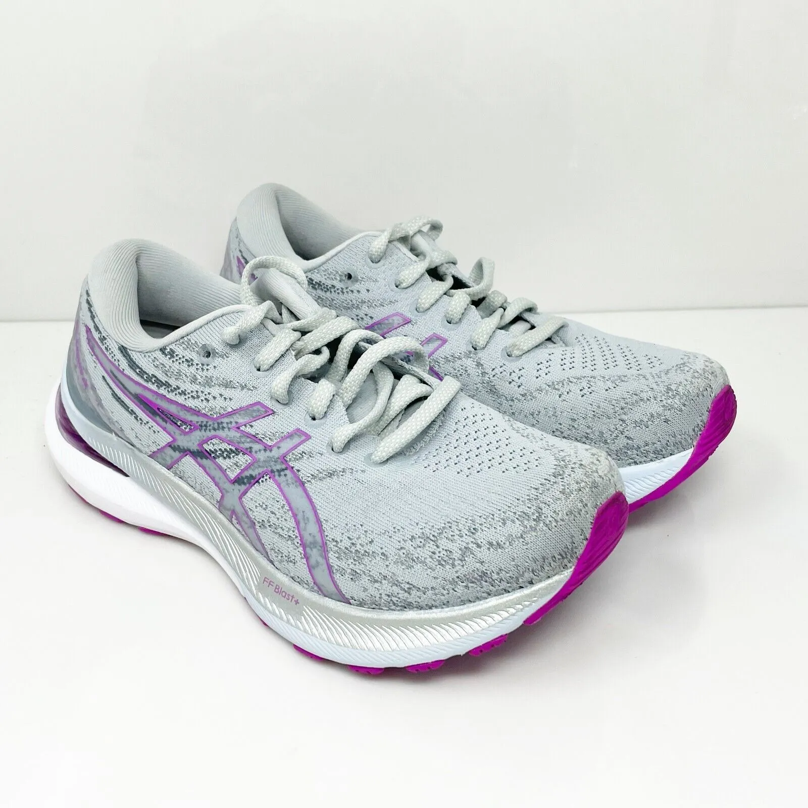 Asics Womens Gel Kayano 29 1012B297 Gray Running Shoes Sneakers Size 6 W