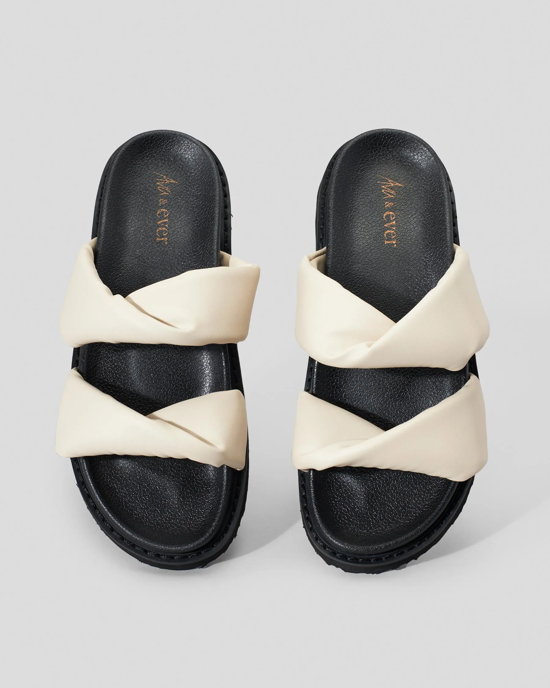 Ava And Ever Girls' Monaco Slide Sandals