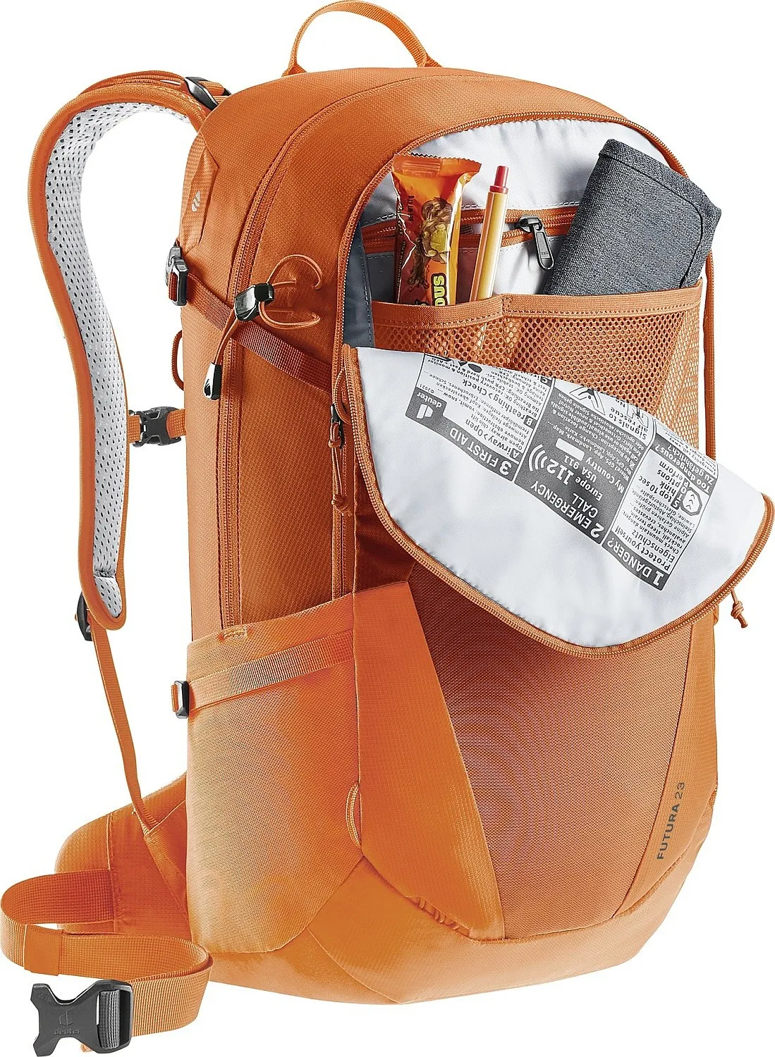 backpack Deuter Futura 23 - Chestnut/Mandarine