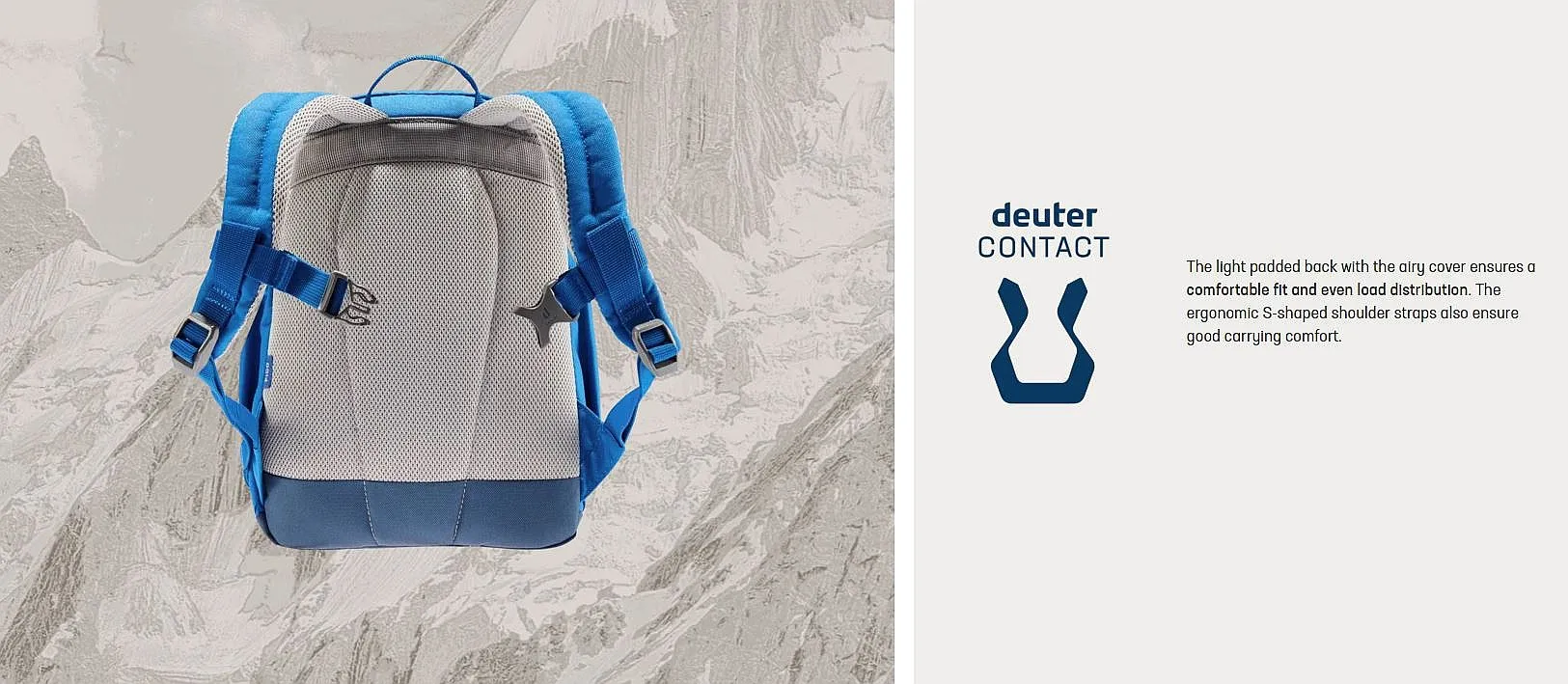 backpack Deuter Pico - Aqua/Lapis - kid´s