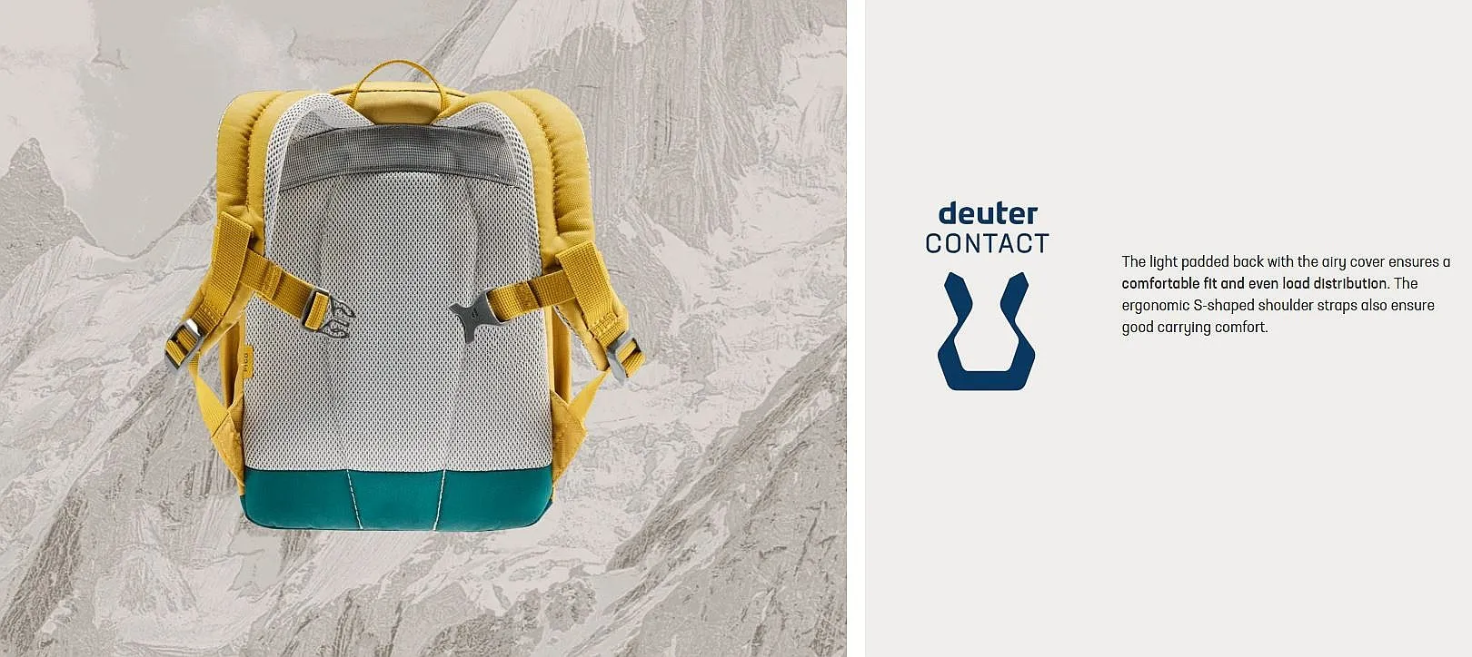 backpack Deuter Pico - Corn/Turmeric - kid´s