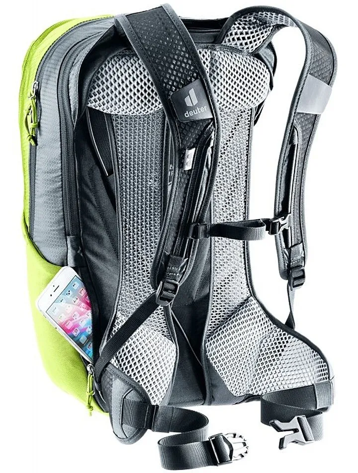 backpack Deuter Race Air 14+3 - Citrus/Graphite