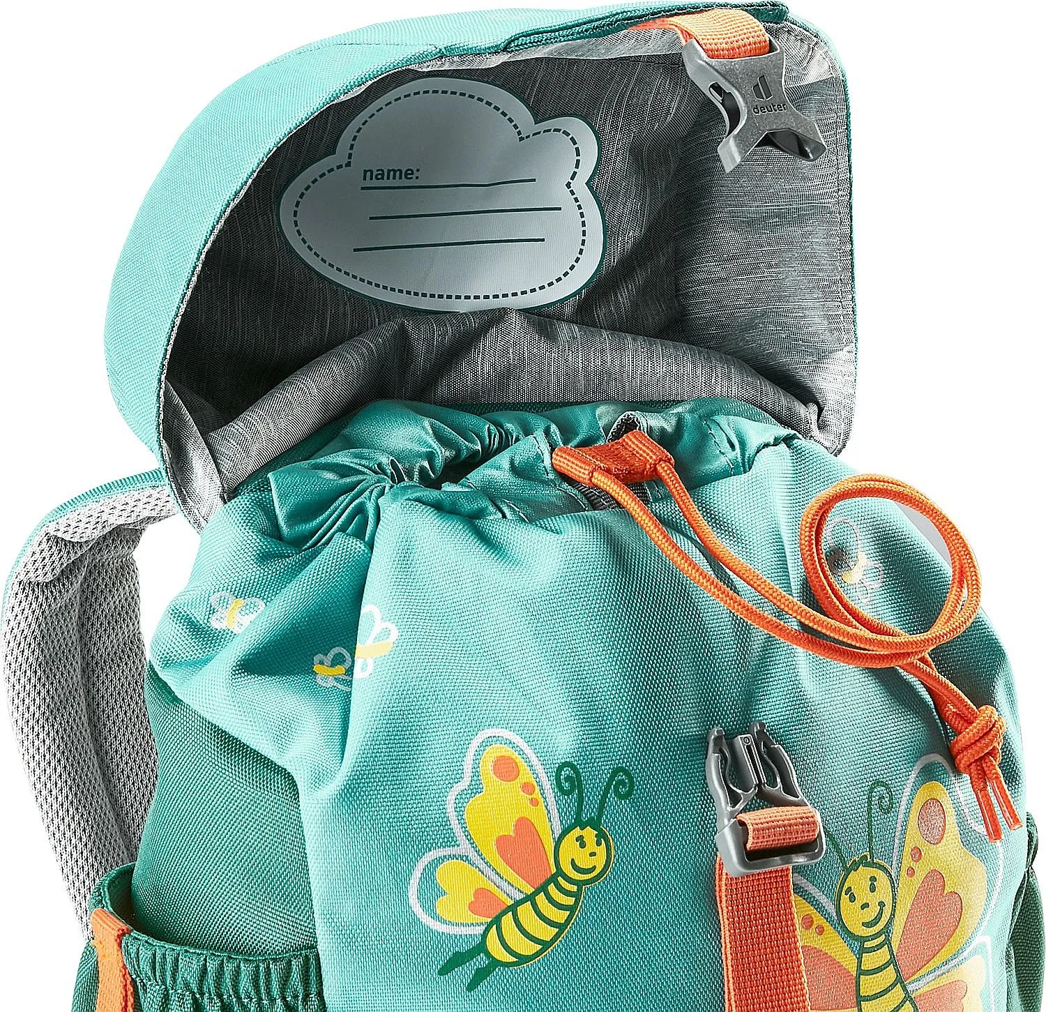 backpack Deuter Schmusebär - Dust Blue/Alpine Green - kid´s