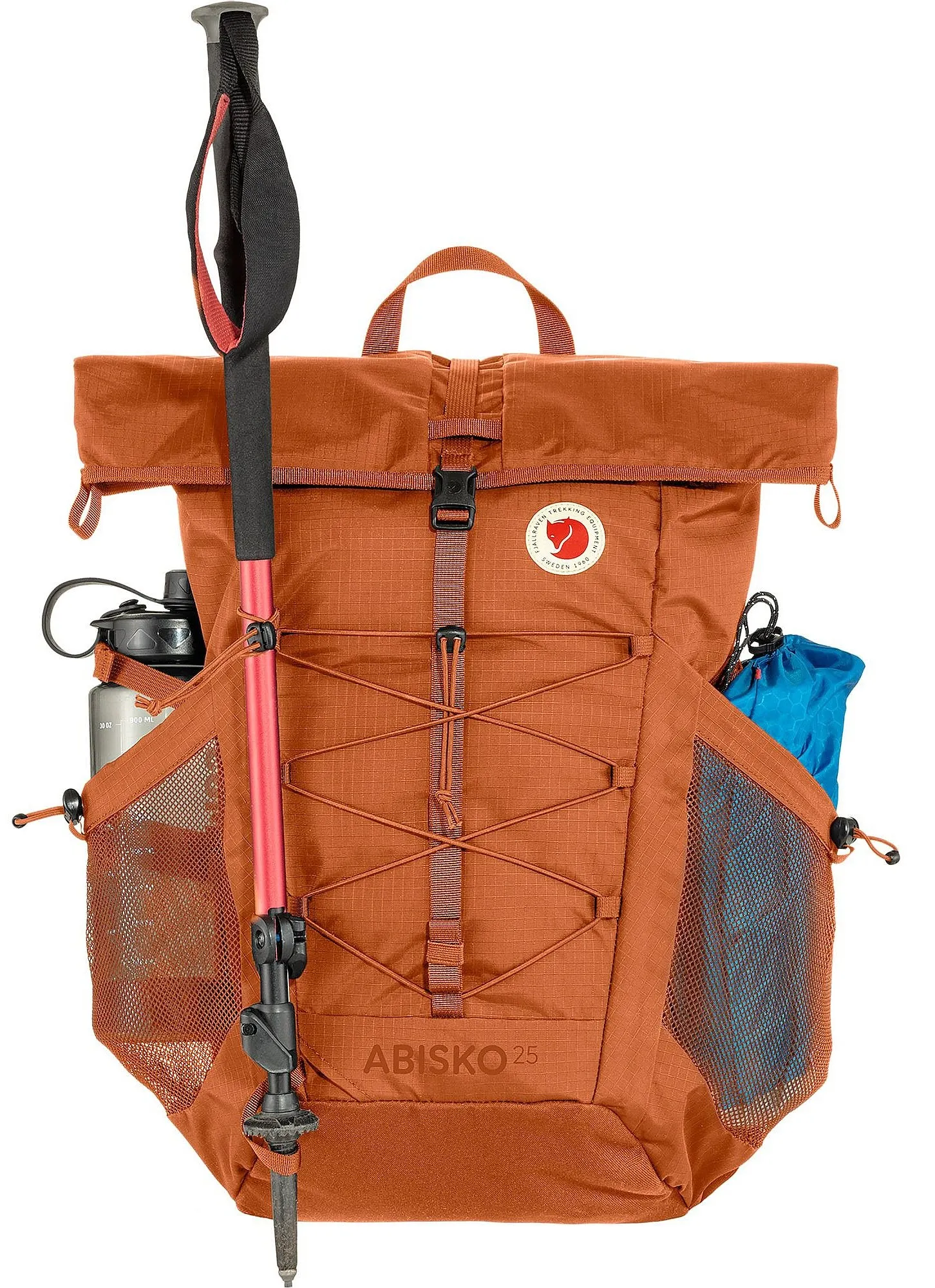 backpack Fjällräven Abisko Hike Foldsack 25 - 243/Terracotta Brown