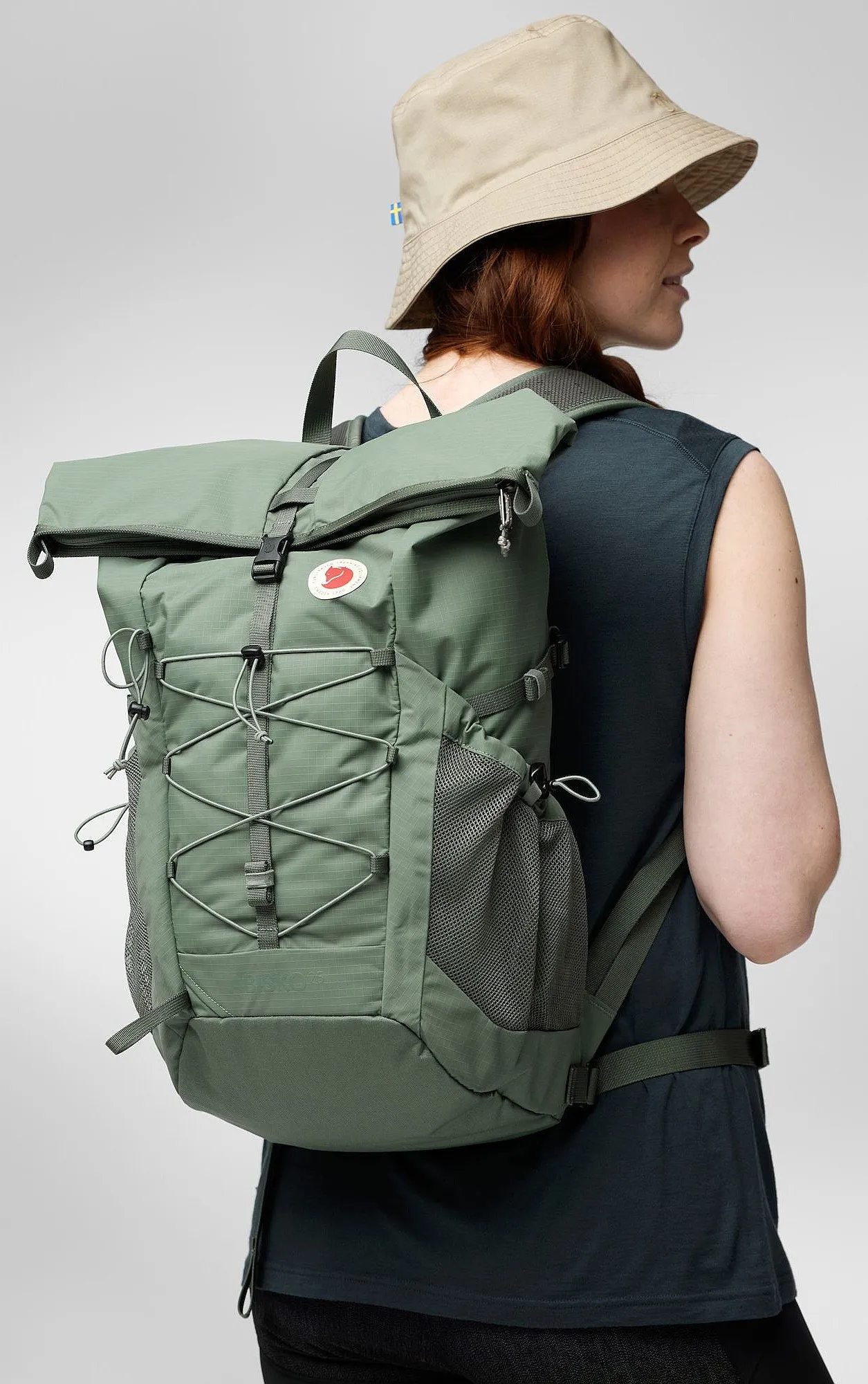 backpack Fjällräven Abisko Hike Foldsack 25 - 243/Terracotta Brown