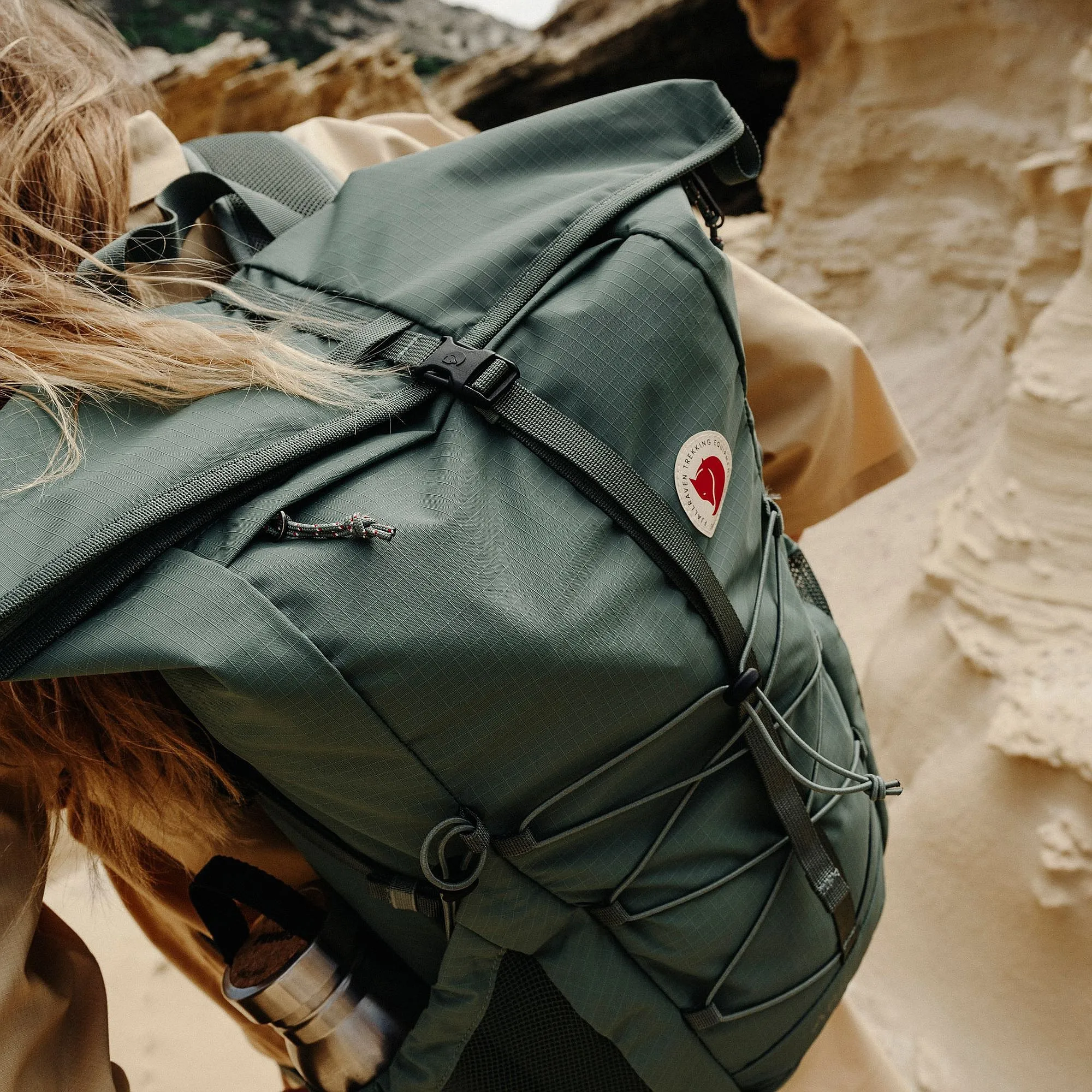 backpack Fjällräven Abisko Hike Foldsack 25 - 560/Navy