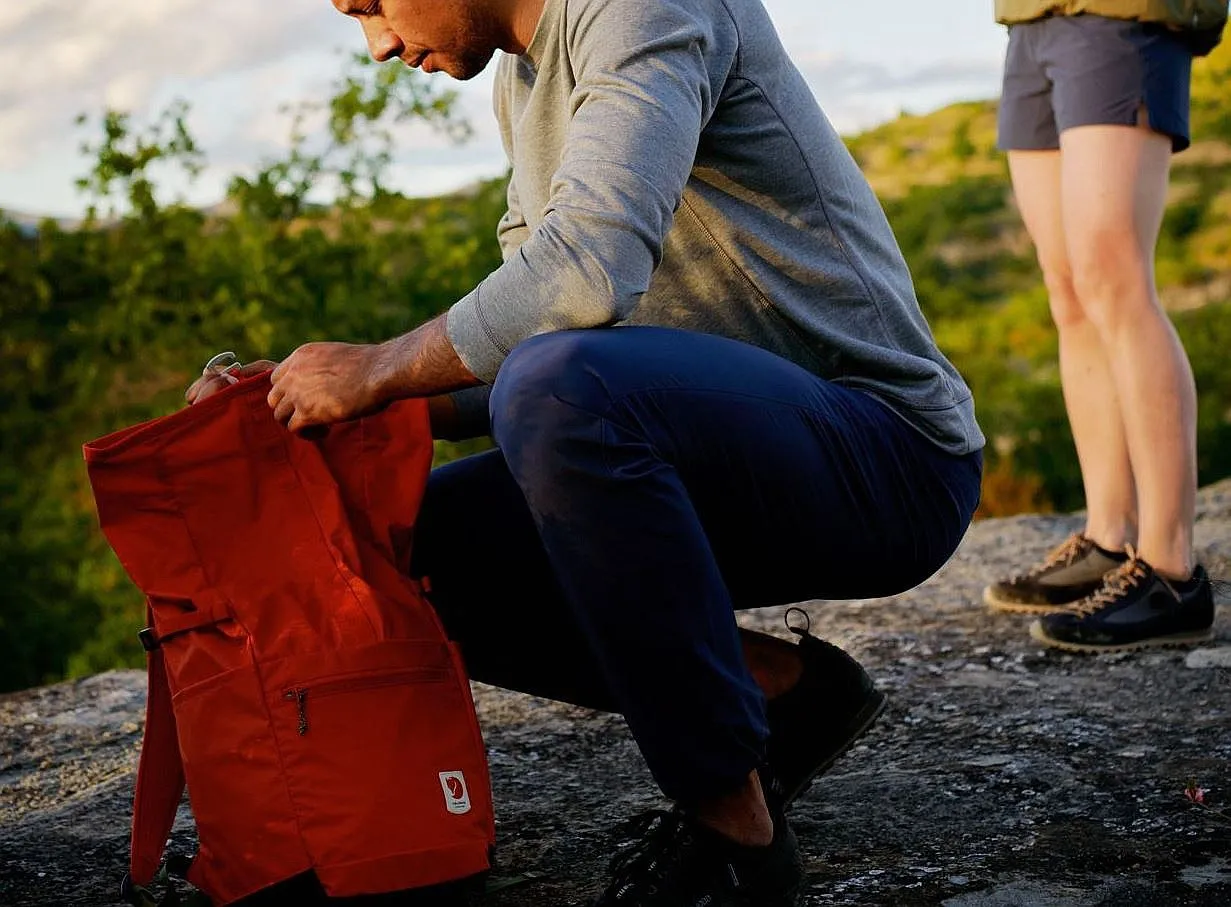 backpack Fjällräven High Coast Foldsack 24 - 614/Patina Green