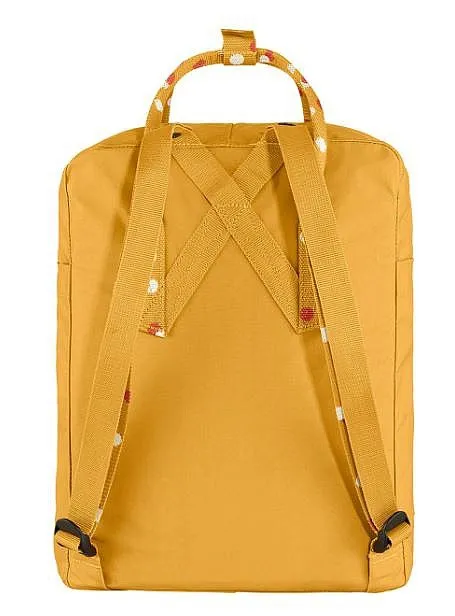 backpack Fjällräven Kanken - 160-916/Ochre/Confetti Pattern