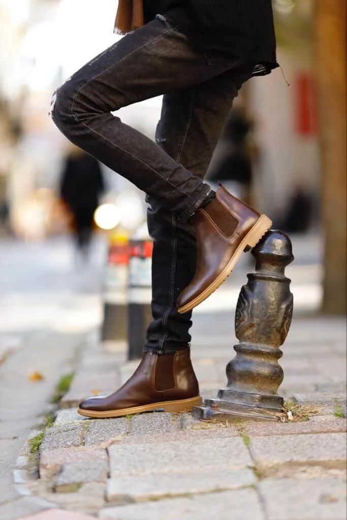 Balkan Brown Chelsea Boots