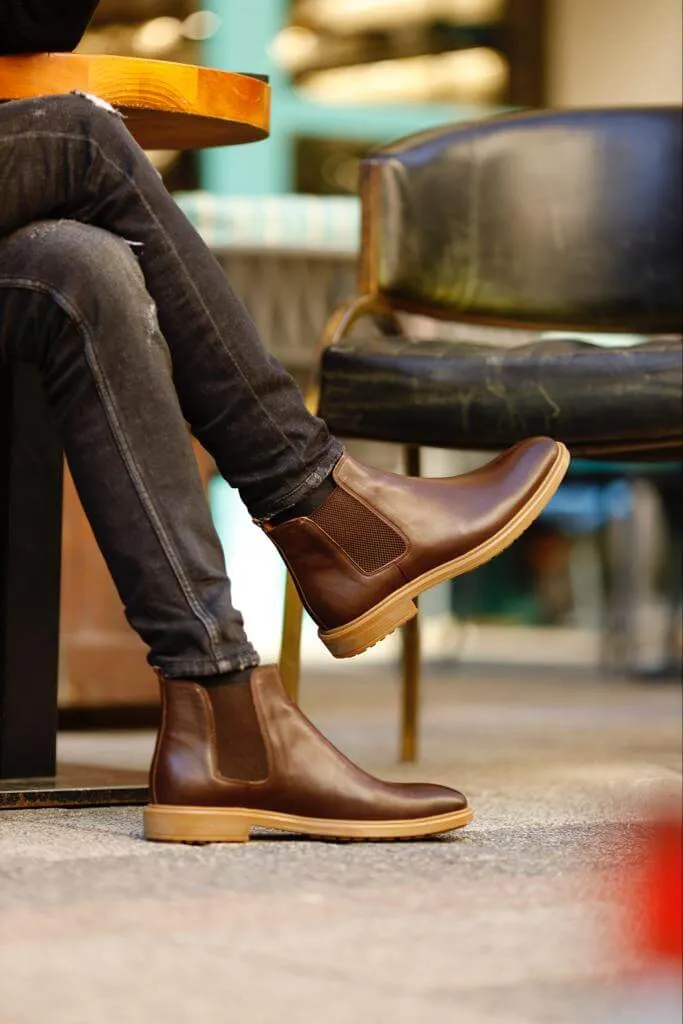 Balkan Brown Chelsea Boots