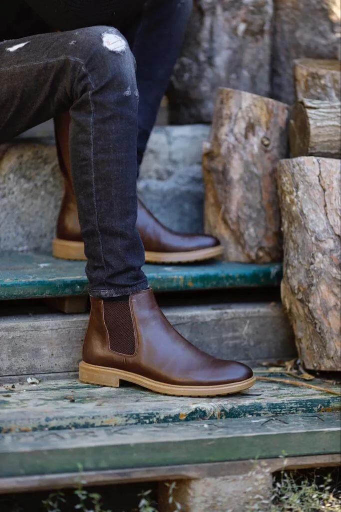 Balkan Brown Chelsea Boots