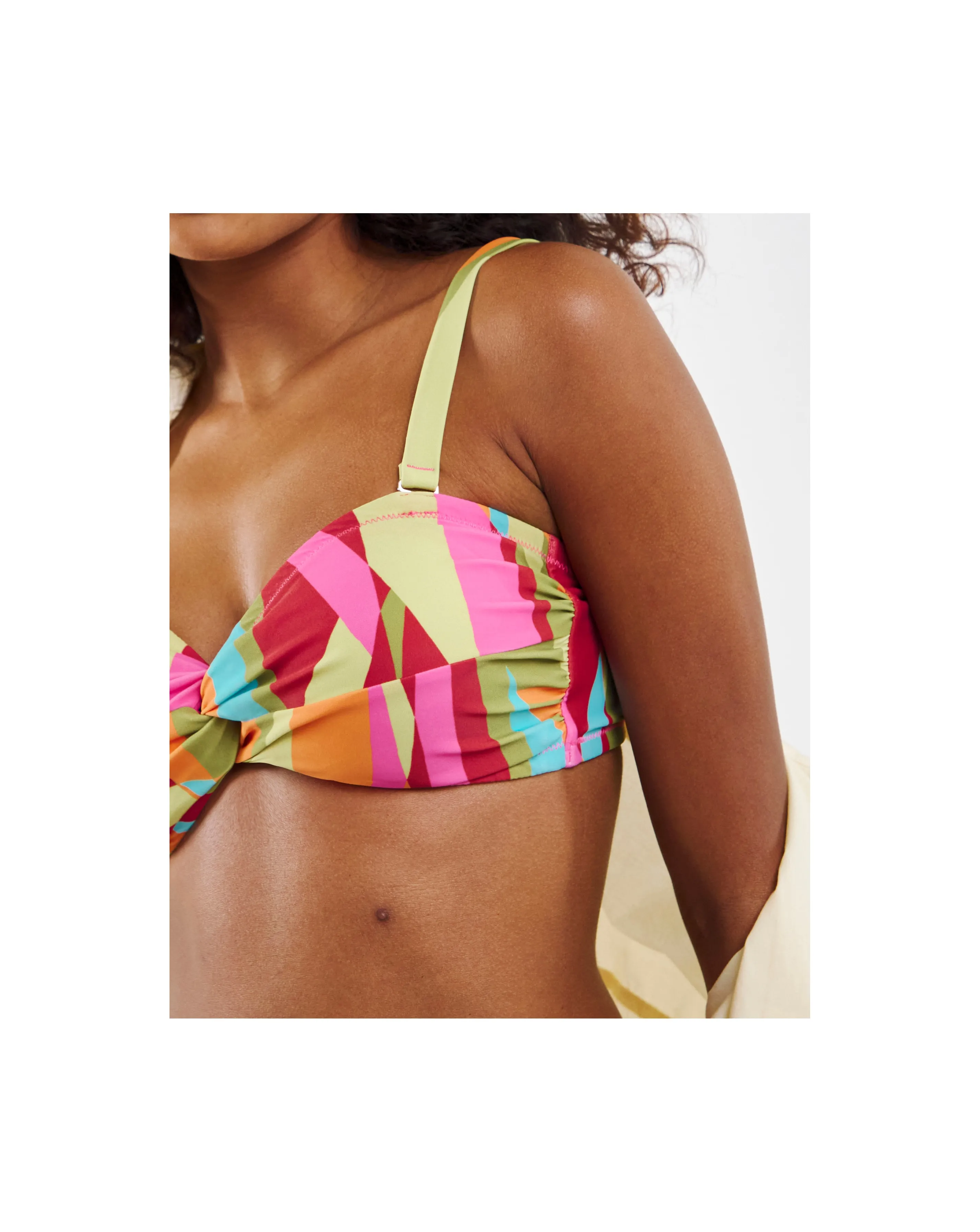 Bandeau Non Wired Bikini Top