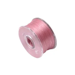 Beading Thread, FGB Coated Nylon Japanese Beading Thread, For Seed Beads, Pink, 0.1mm