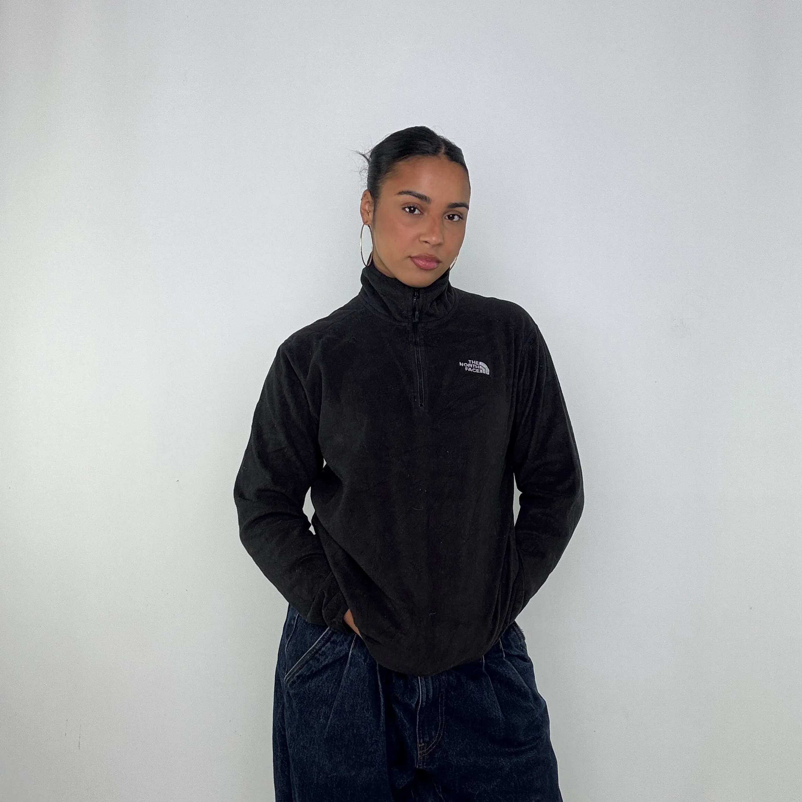 Black y2ks The North Face Fleece (M)