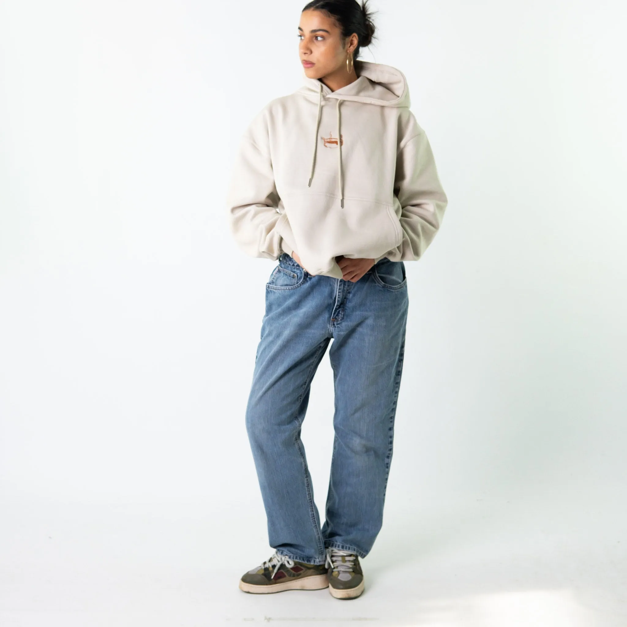 Blue Denim 90s Carhartt  Cargo Skater Trousers Pants Jeans (32x31)