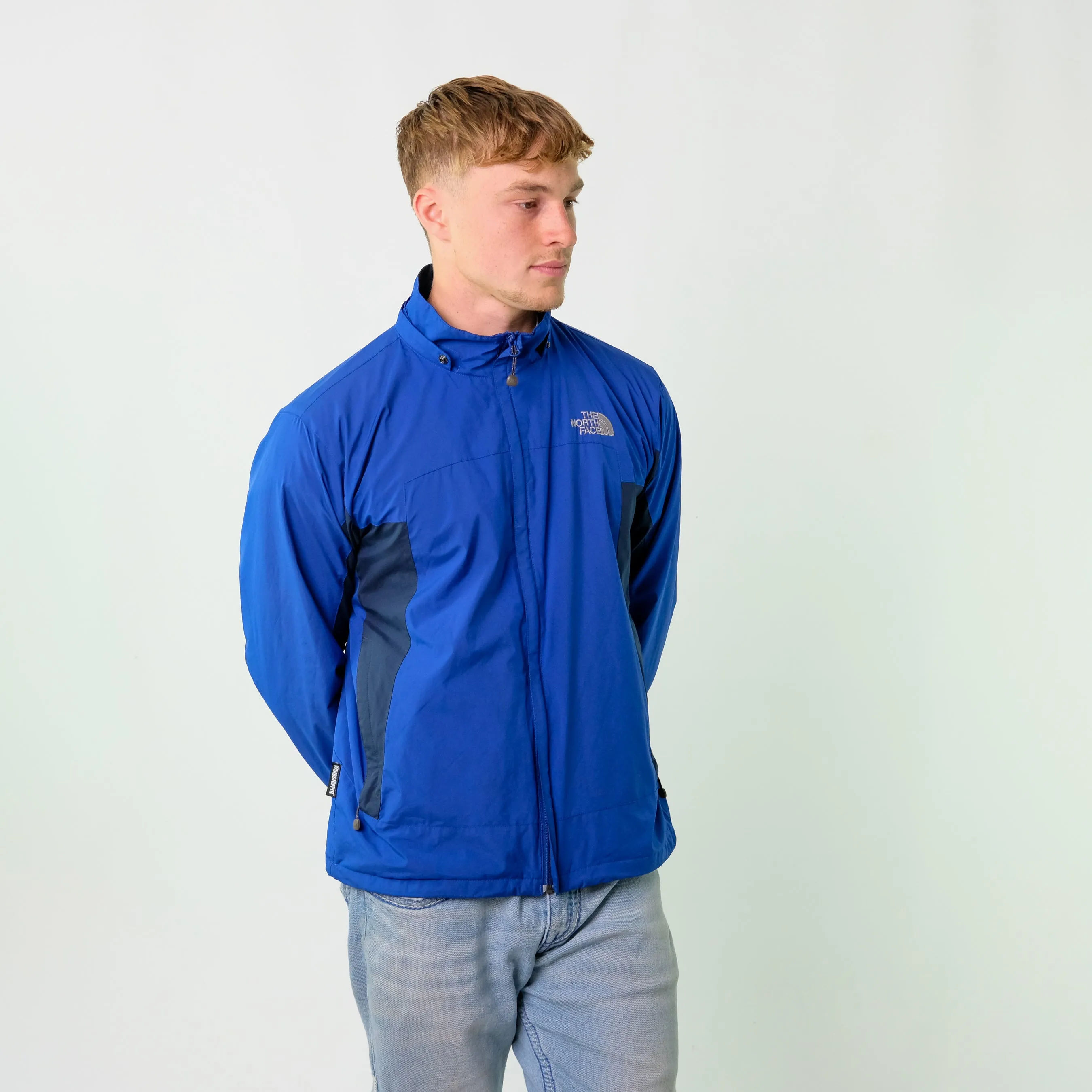 Blue y2ks The North Face Rain Jacket (M)