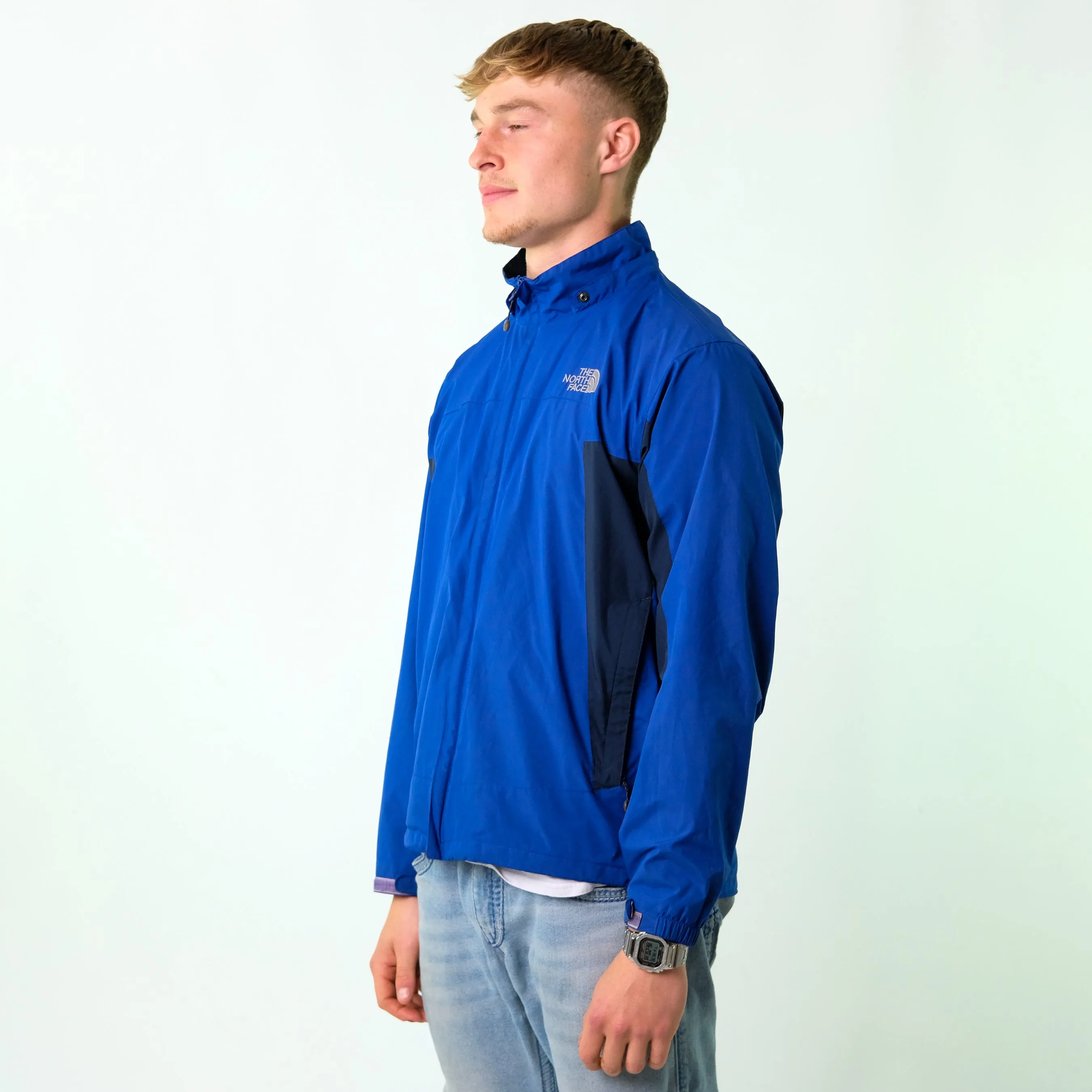 Blue y2ks The North Face Rain Jacket (M)