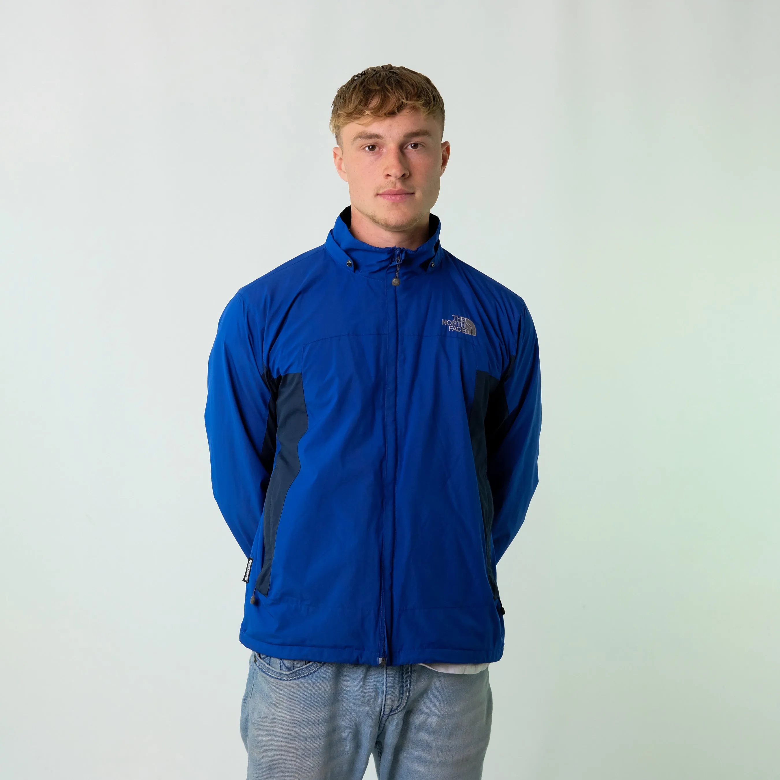 Blue y2ks The North Face Rain Jacket (M)