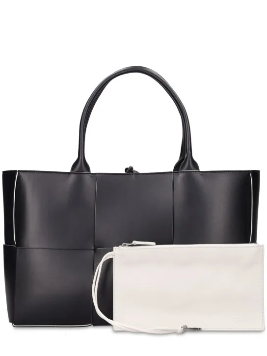 Bottega Veneta   Medium Arco leather tote bag 