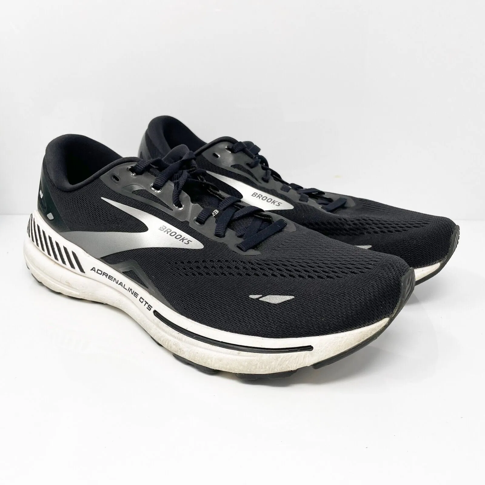 Brooks Mens Adrenaline GTS 23 1103911D004 Black Running Shoes Sneakers Sz 11.5 D