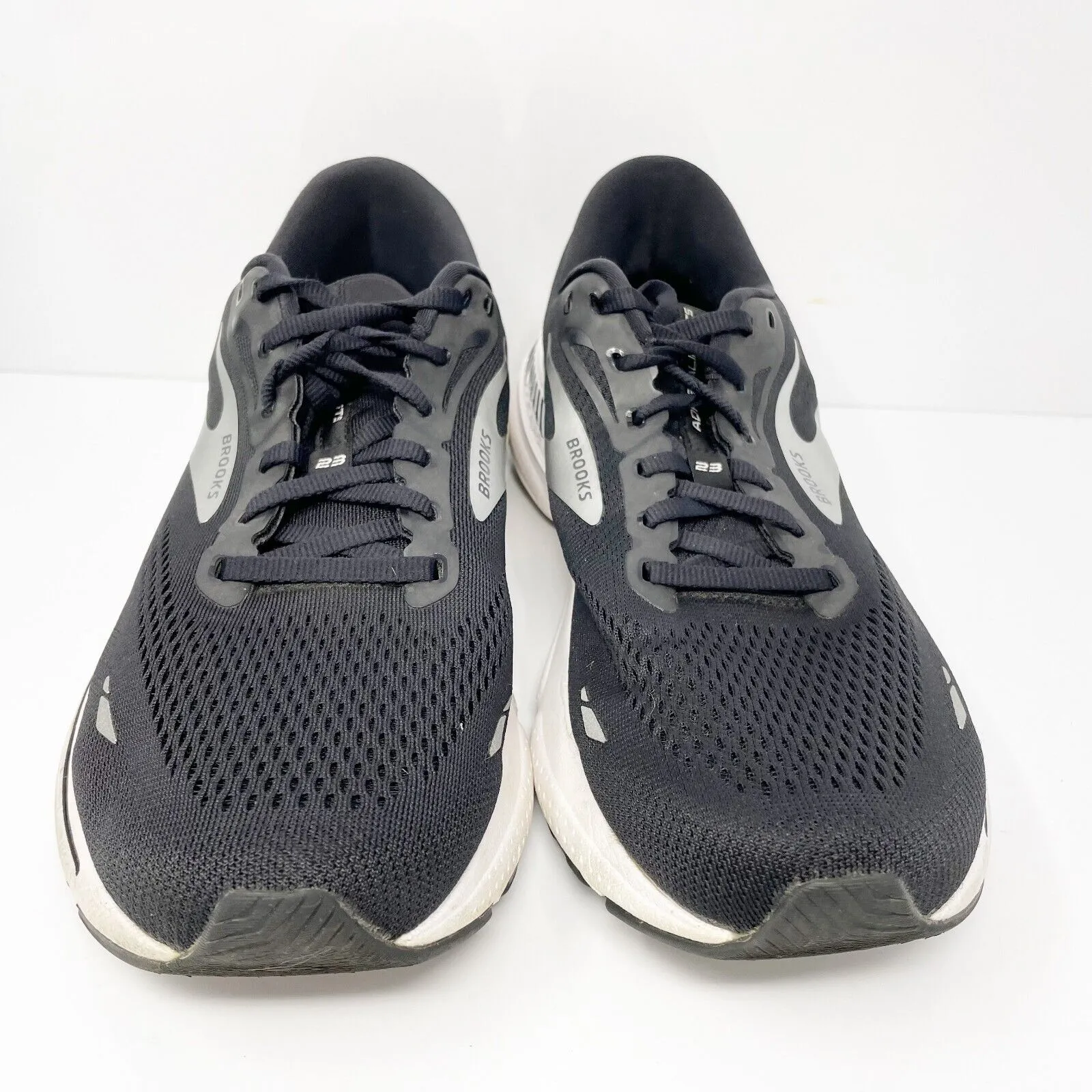 Brooks Mens Adrenaline GTS 23 1103911D004 Black Running Shoes Sneakers Sz 11.5 D