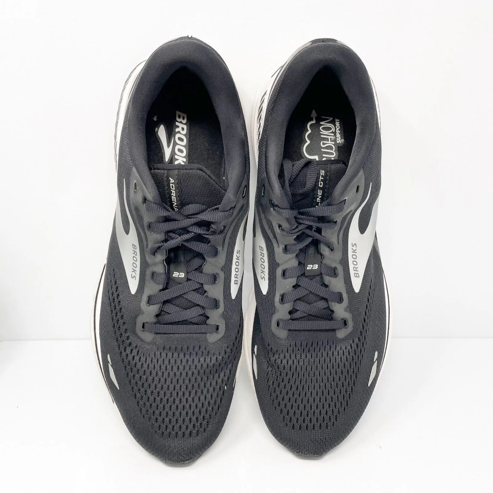 Brooks Mens Adrenaline GTS 23 1103911D004 Black Running Shoes Sneakers Sz 11.5 D