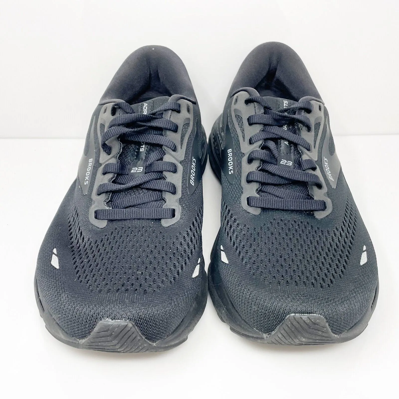 Brooks Womens Adrenaline GTS 23 1203812E020 Black Running Shoes Sneakers 8.5 2E