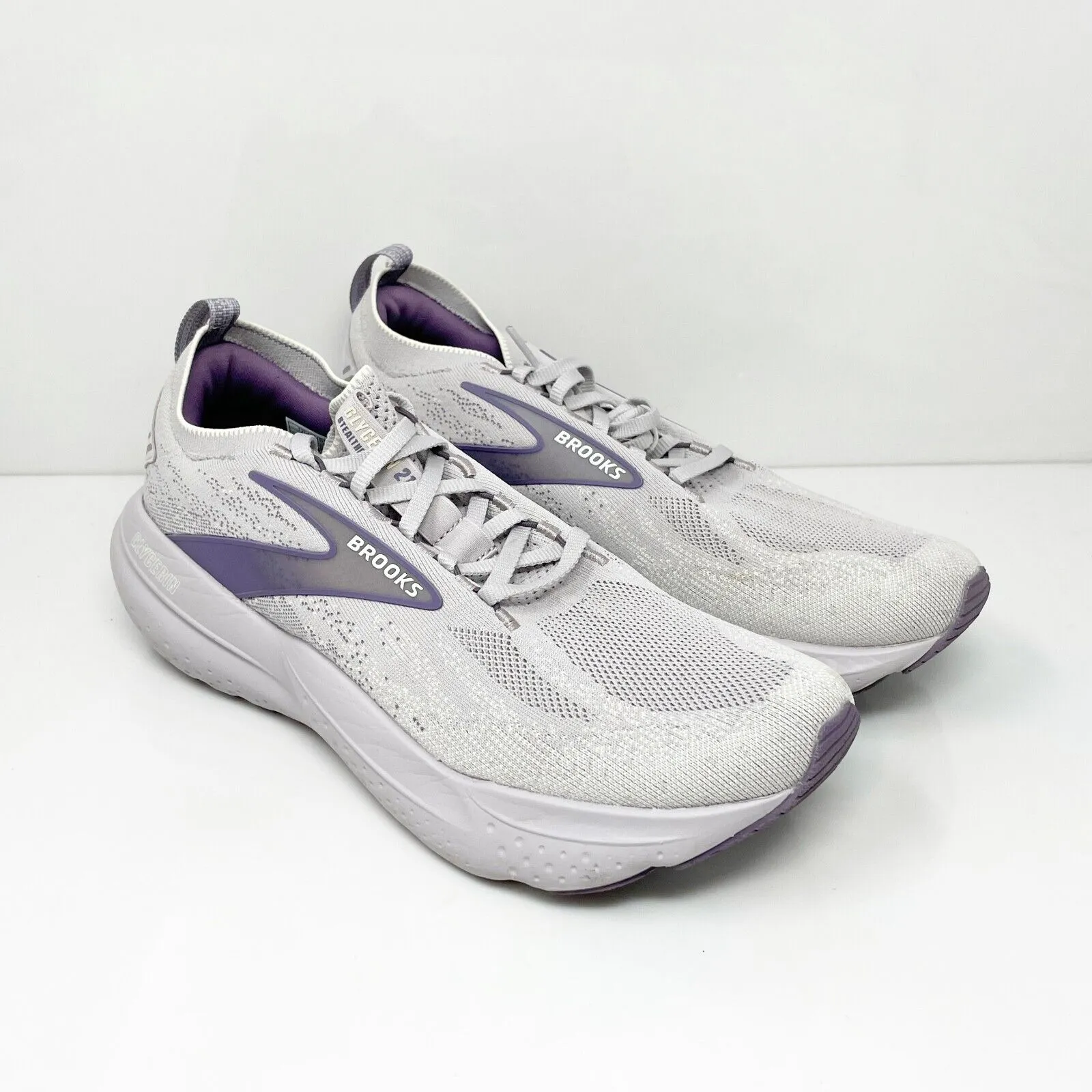 Brooks Womens Glycerin SF 21 1204101B532 Purple Running Shoes Sneakers Sz 11.5 B