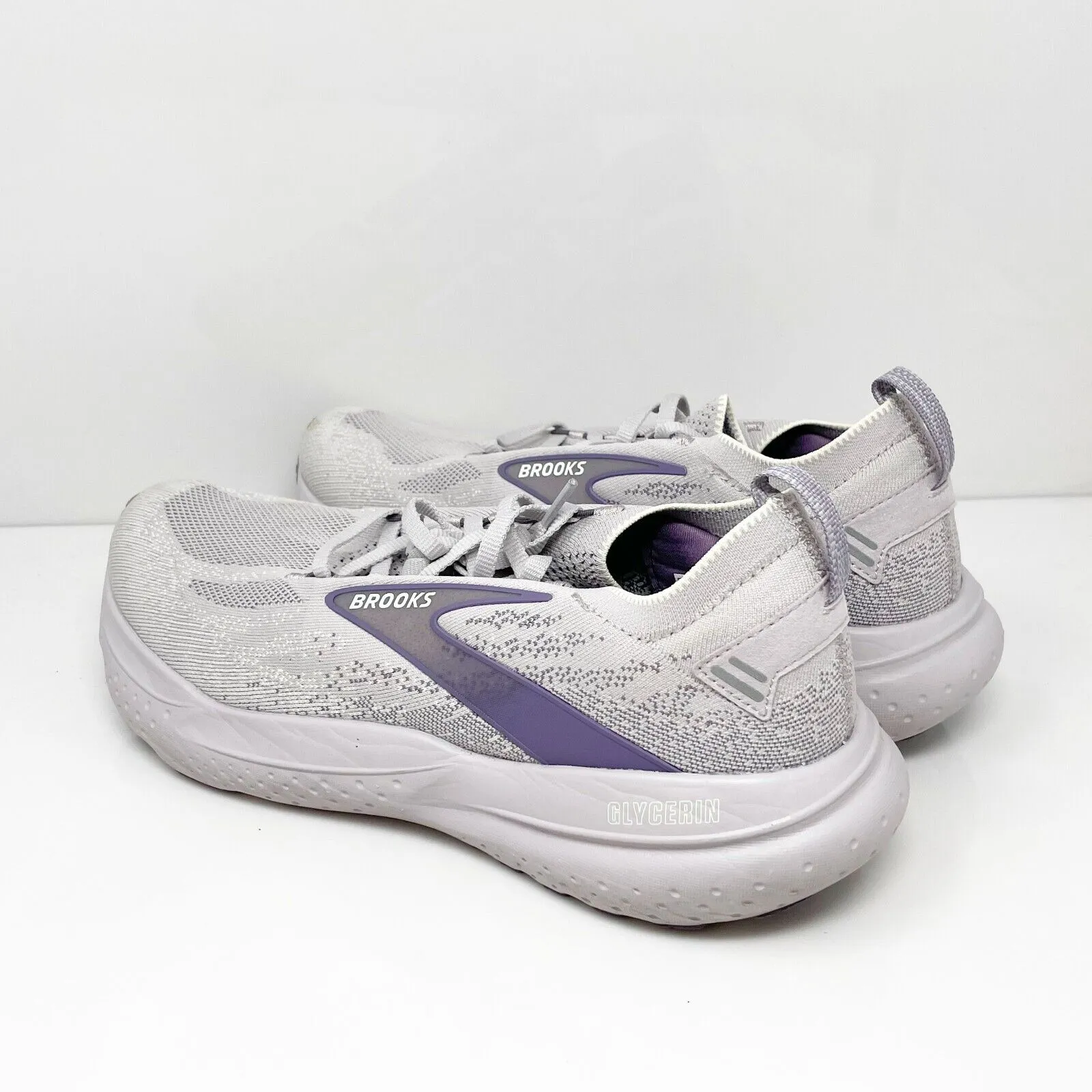 Brooks Womens Glycerin SF 21 1204101B532 Purple Running Shoes Sneakers Sz 11.5 B