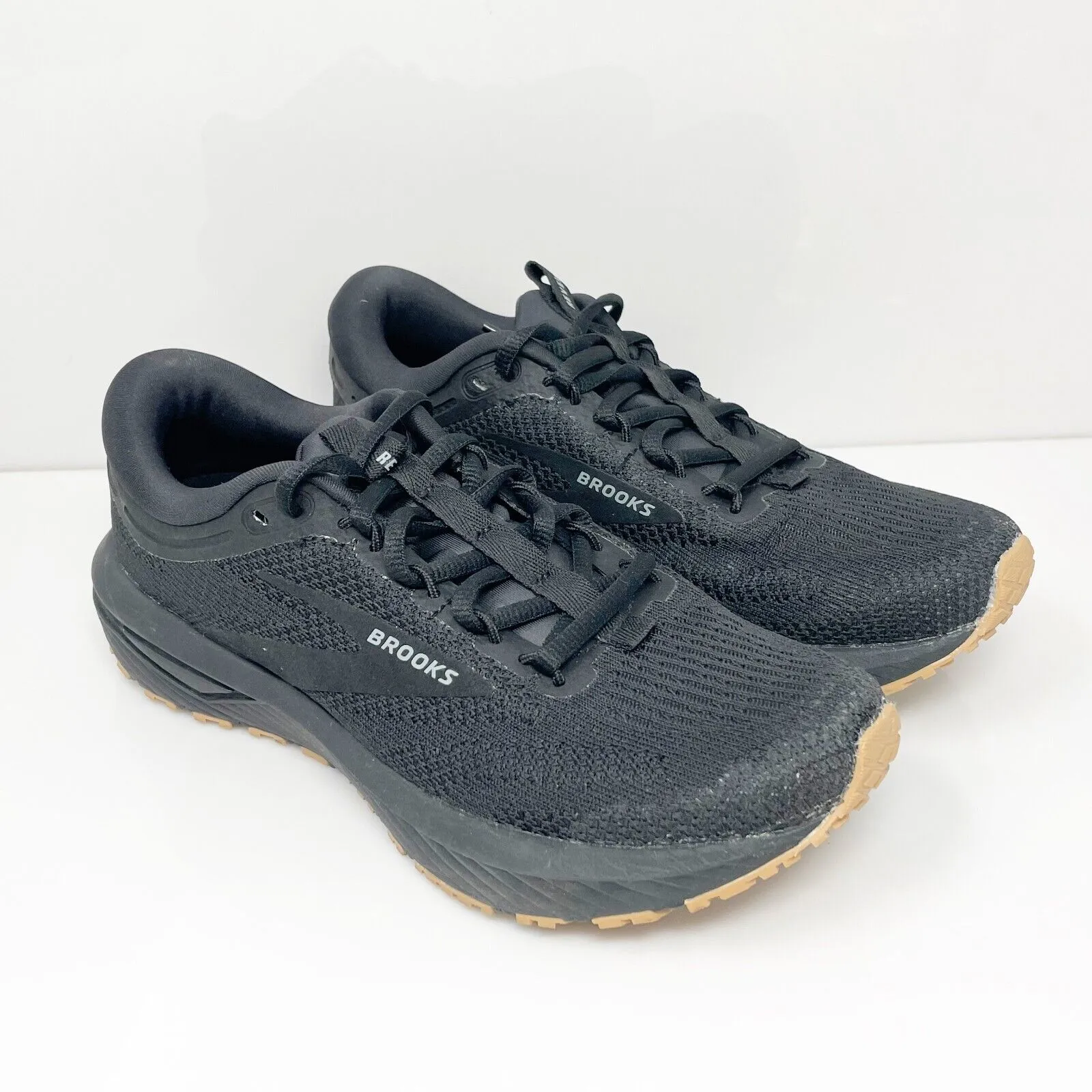 Brooks Womens Revel 7 1204241B072 Black Running Shoes Sneakers Size 7 B