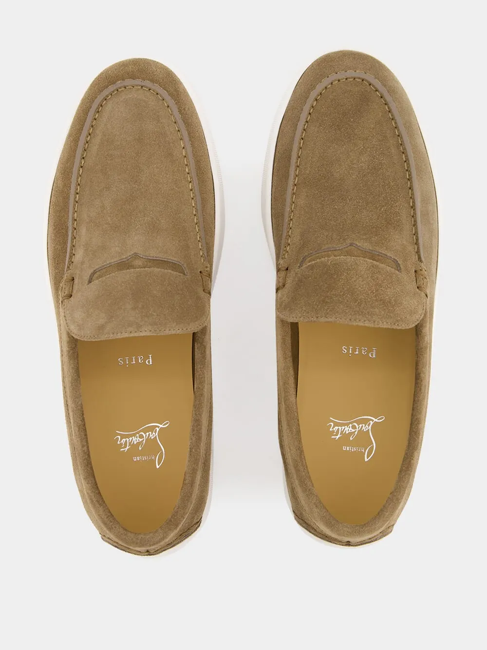 Brown Loafers Paqueboat Crosta Retournée