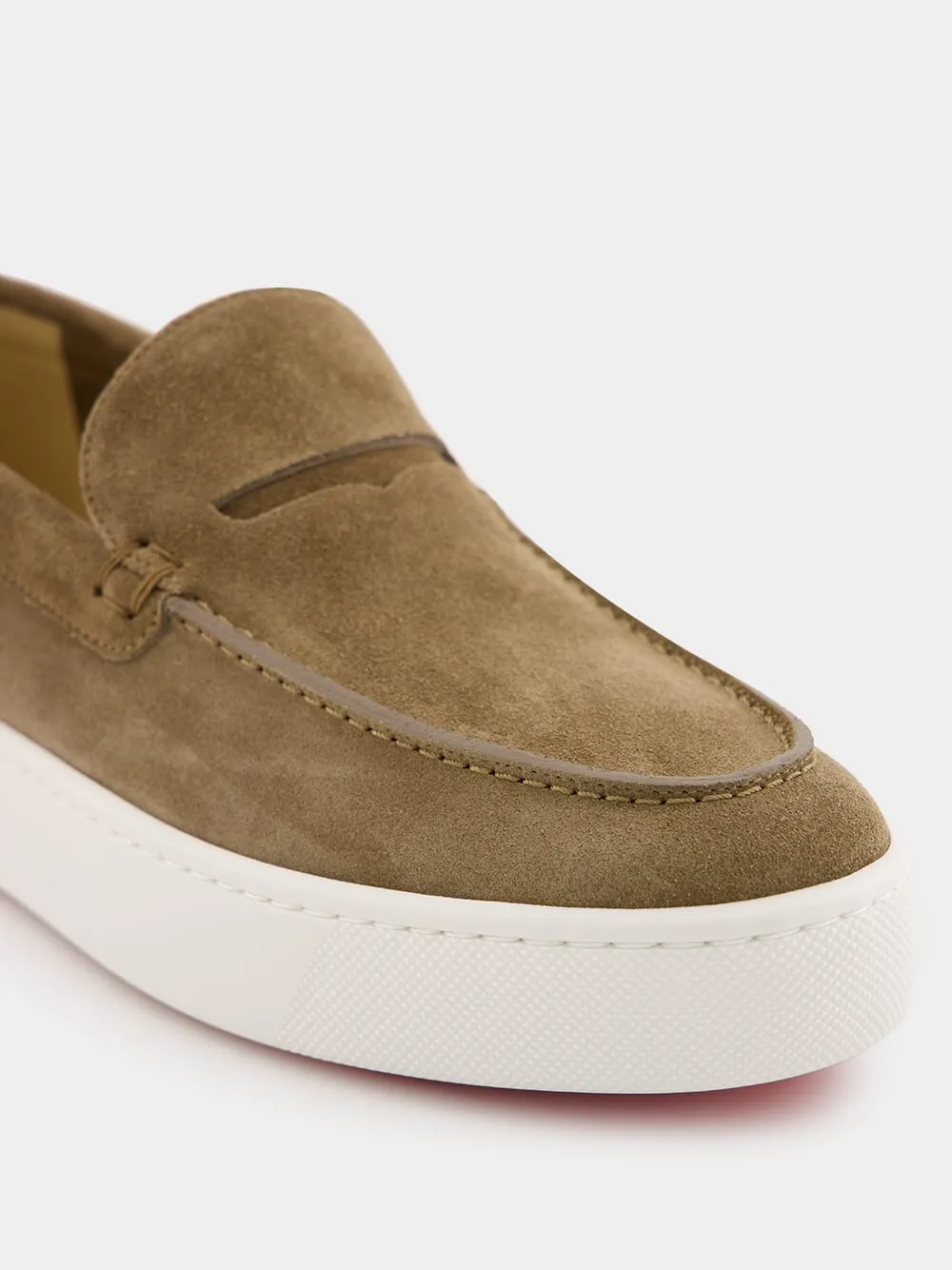 Brown Loafers Paqueboat Crosta Retournée