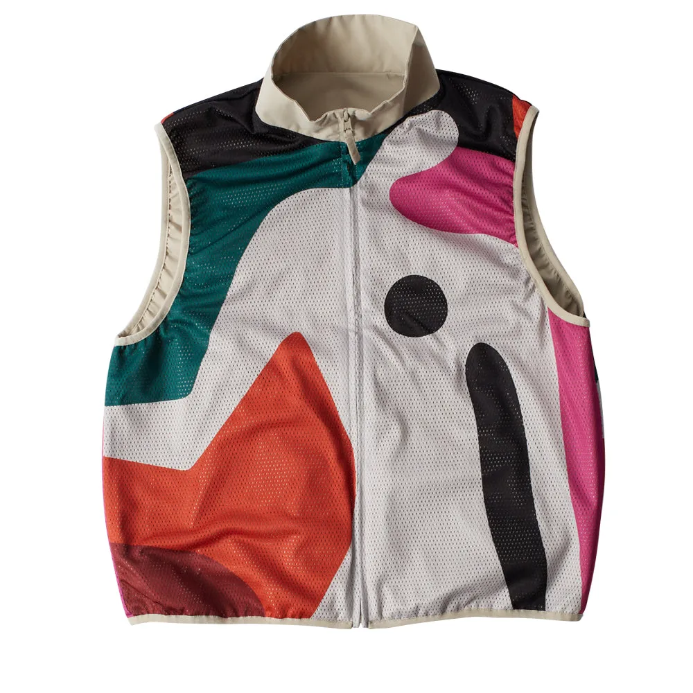 BY PARRA GHOST CAVE REVERSIBLE VEST // TAN