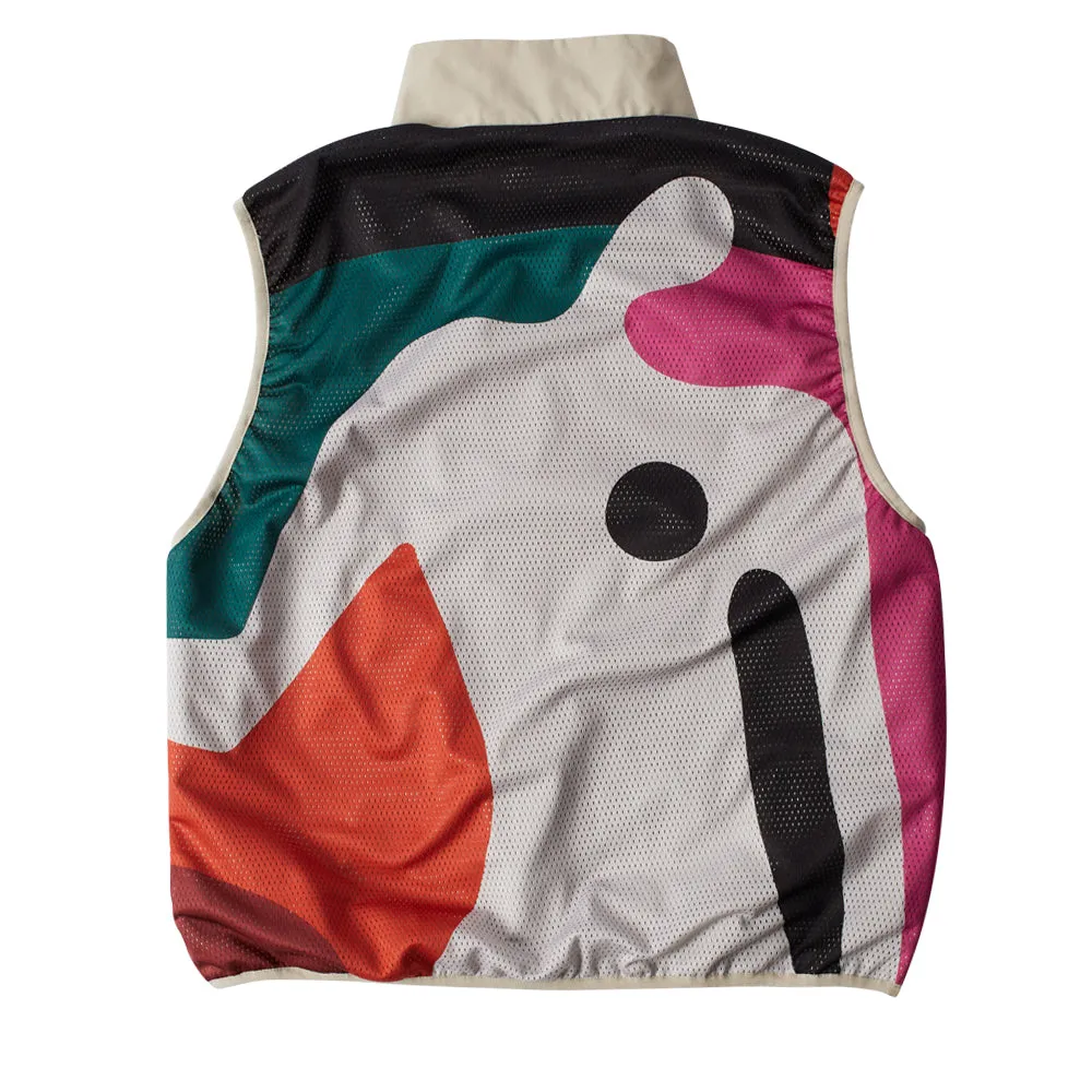 BY PARRA GHOST CAVE REVERSIBLE VEST // TAN