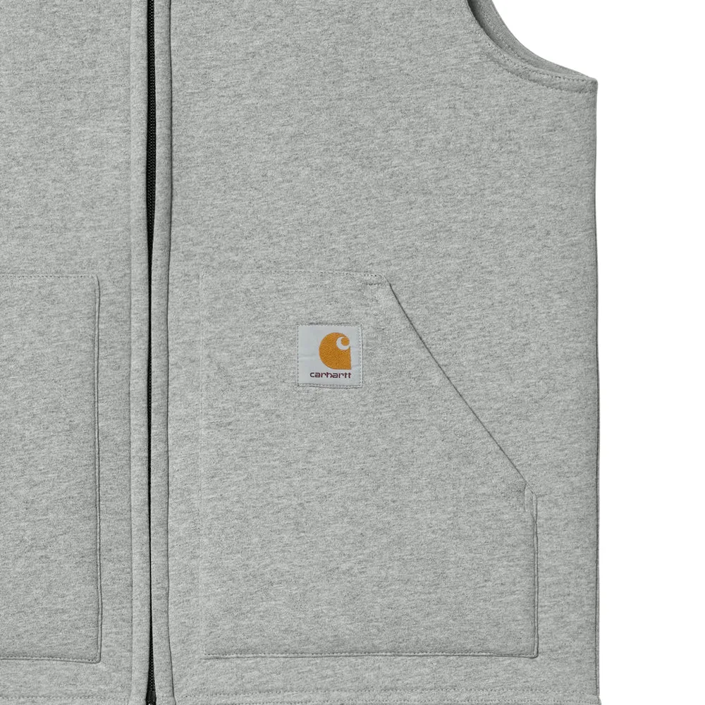 CARHARTT WIP CAR-LUX VEST // GREY HEATHER/ GREY