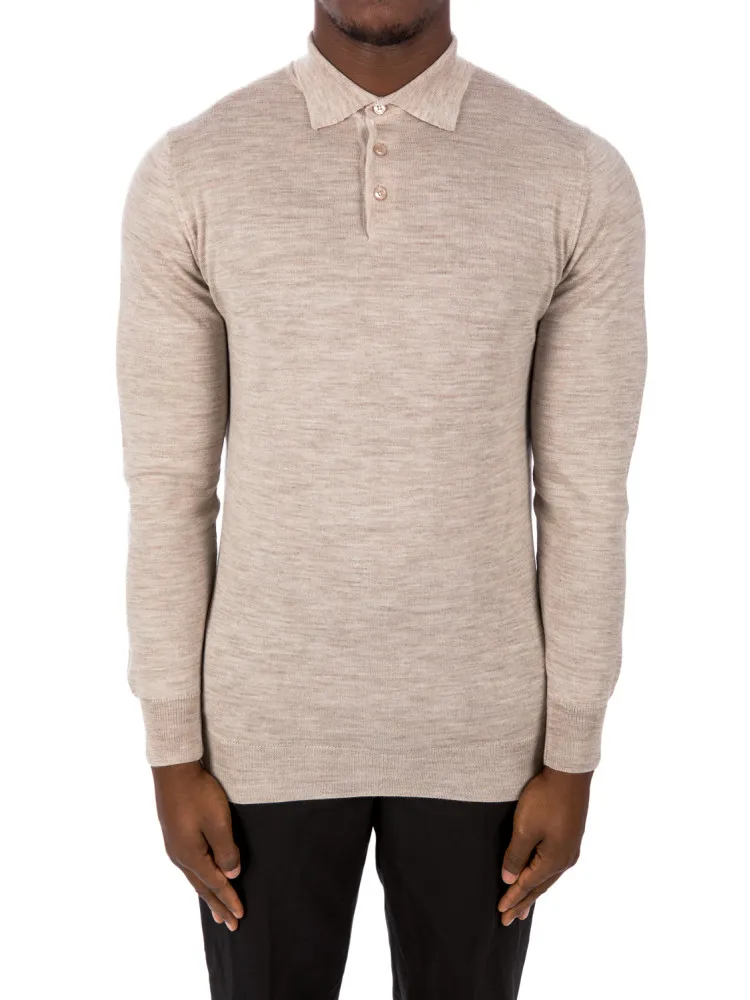 Cashmere Junkies Ls Polo | Credomen