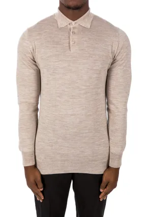 Cashmere Junkies Ls Polo | Credomen